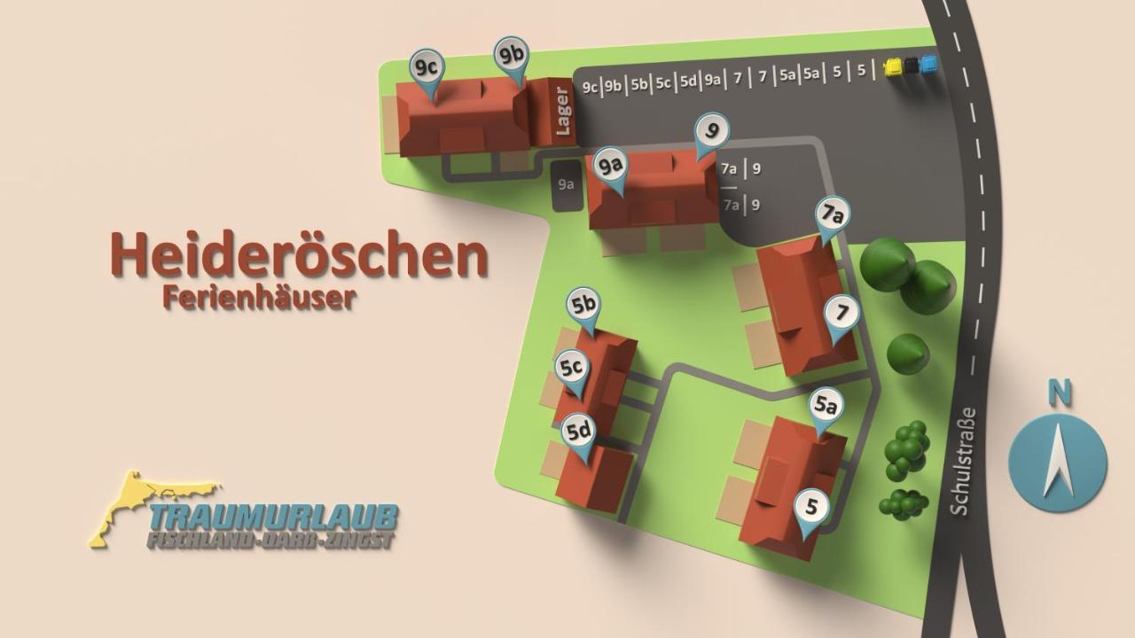 Heideroeschen Park Heideroeschen 5C Villa Zingst Exteriör bild